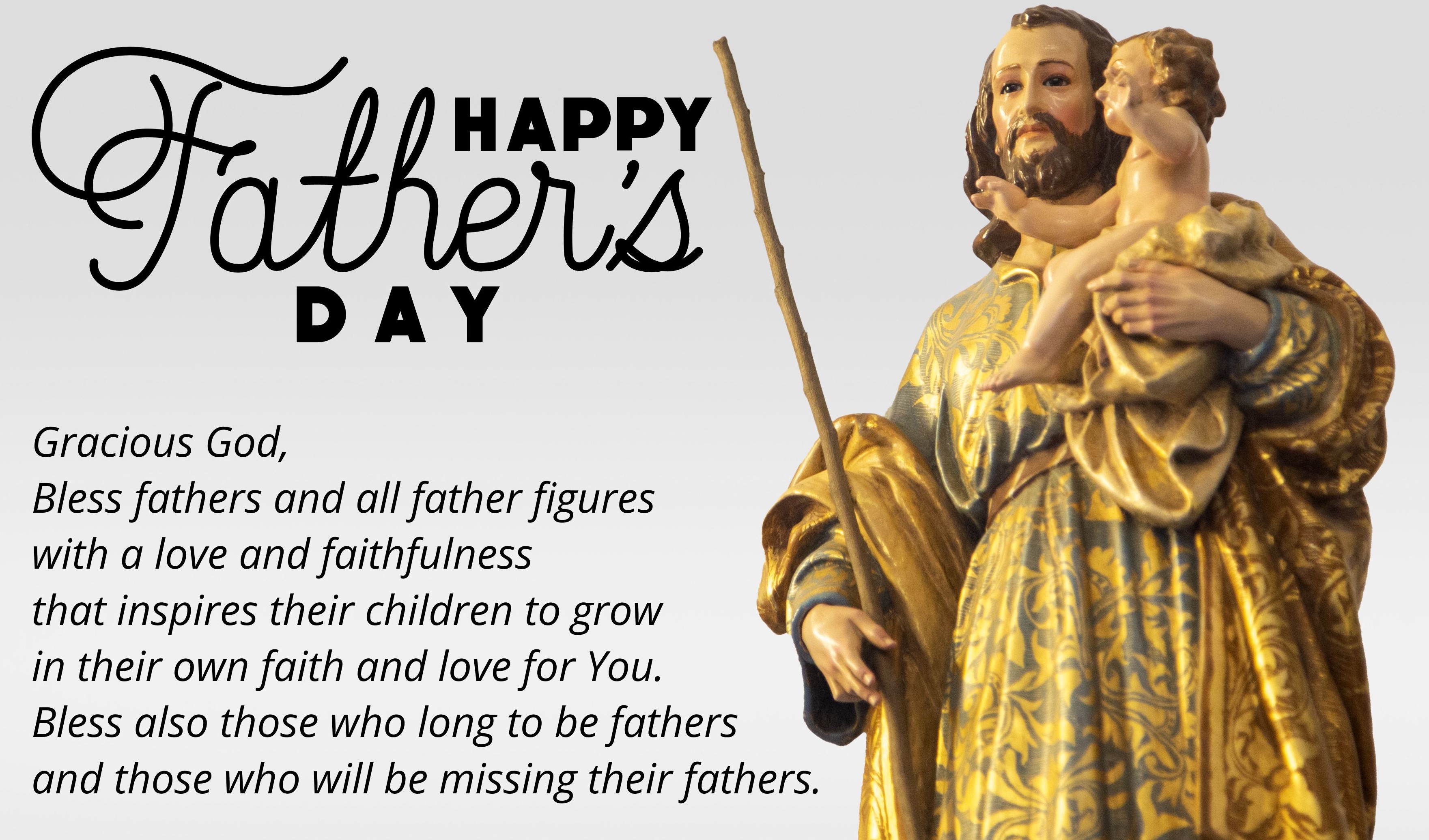 As we honor our fathers on this special day, all of us are called upon ...